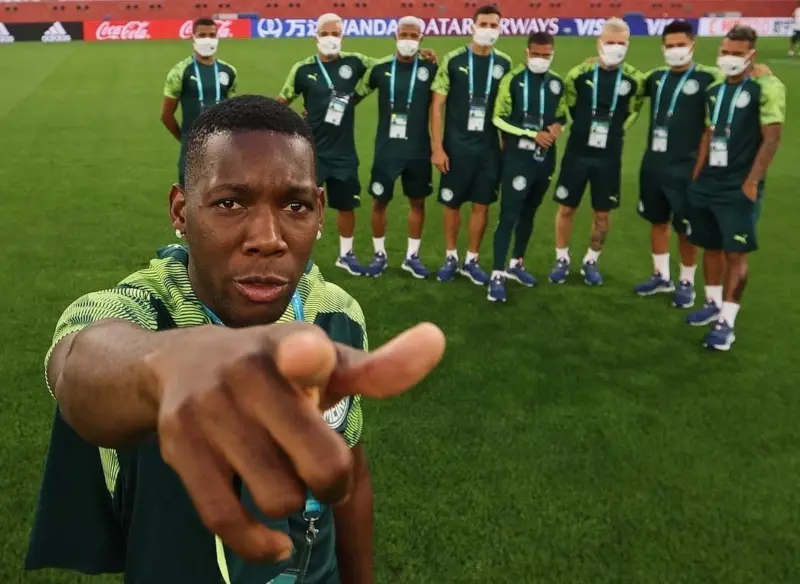 Palmeiras hizo reconocimiento de cancha (@palmeiras)