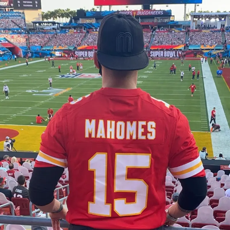 Alan Pulido en el Super Bowl LV - Instagram @alan_pulido17