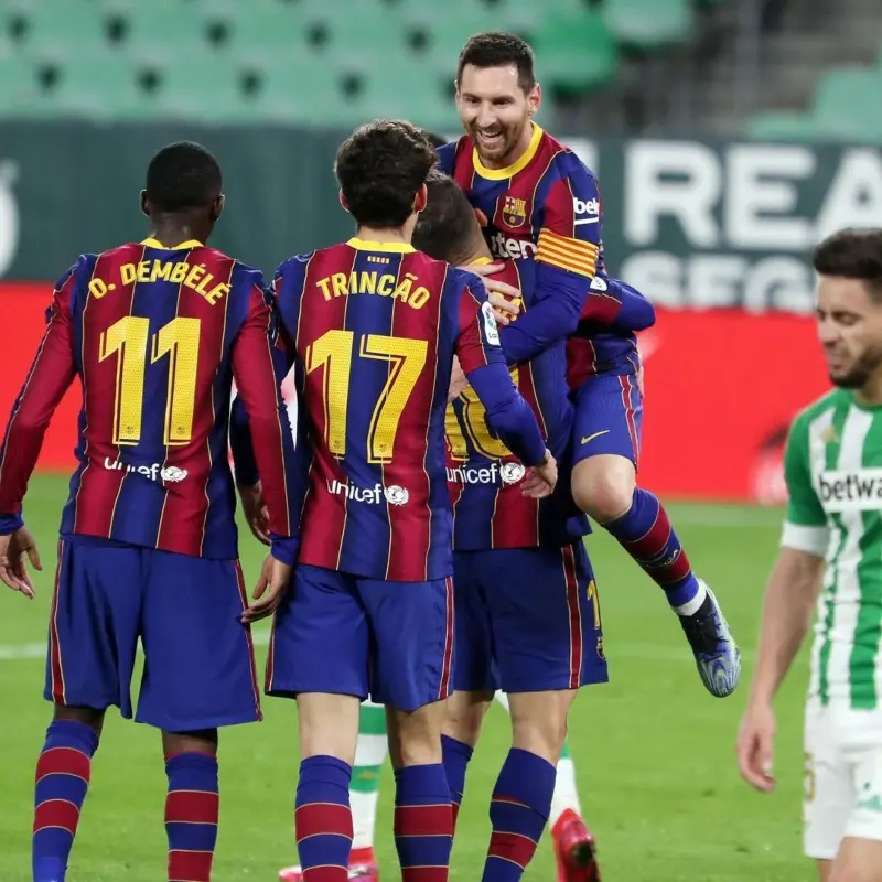 Barcelona y Messi son segundos en La Liga (@leomessi)