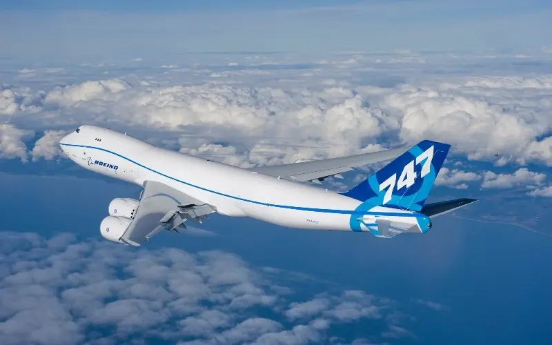 Avión Boeing 747-8 - Twitter @Boeing
