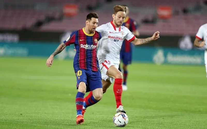 Lionel Messi en el Barcelona vs Sevilla - Twitter @FCBarcelona_es