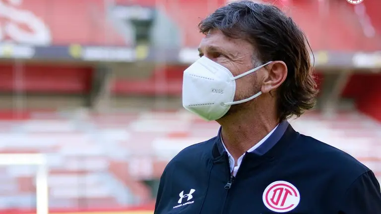Hernán Cristante en su regreso a Toluca - @TolucaFC