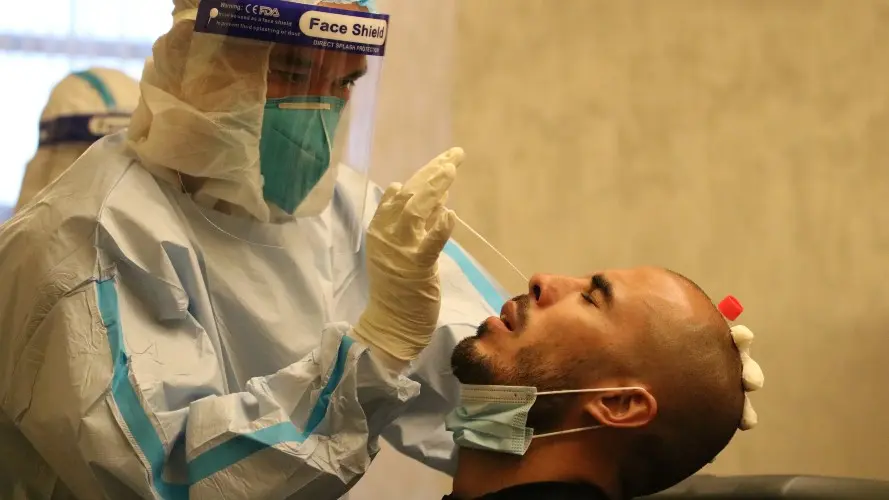 Le hacen la prueba PCR a Guido Pizarro - Twitter @TigresOficial