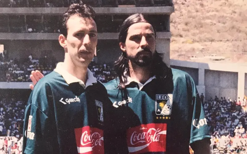 Sigifredo Mercado en un partido del León
