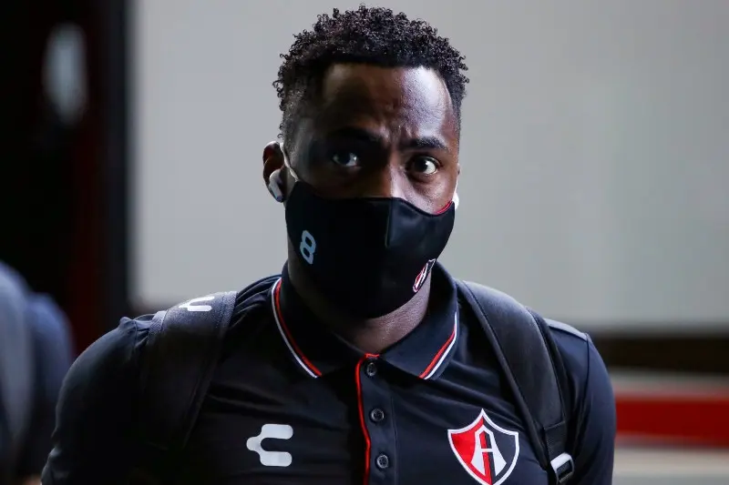 Renato Ibarra previo a un partido del Atlas - Twitter @atlasfc