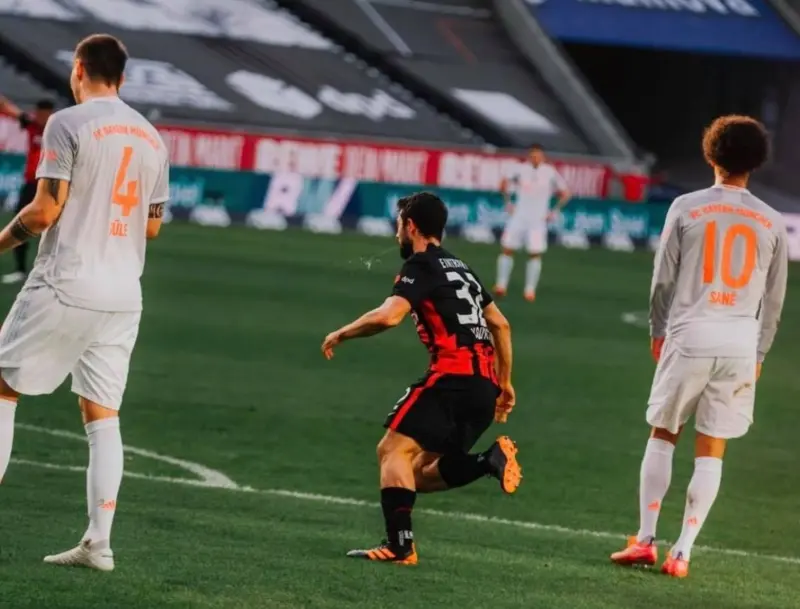Younes lleva tres goles en la presente temporada (FB: Eintracht Frankfurt)