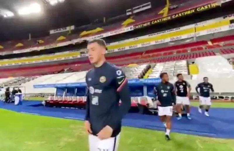 Inclusive, realizó calentamiento (@jonatan_pena)