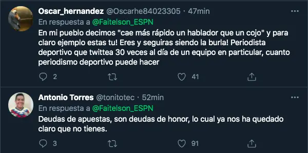 Contundentes y demoledores los comentarios hacia Faitelson