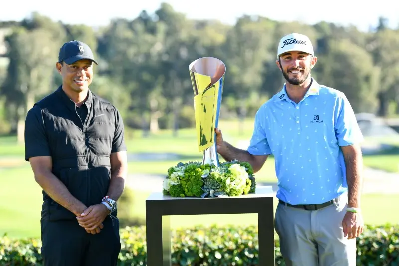 Tiger Woods en el Abierto de Genesis 2021 - Twitter @TigerWoods