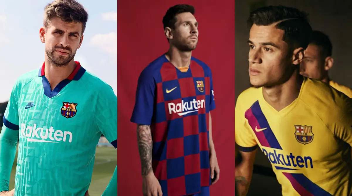Jersey del Barcelona en la temporada 19-20