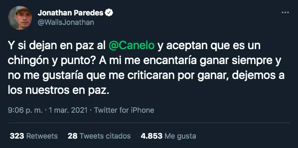 El clavadista mexicano defendió a Saúl Álvarez - Captura de Pantalla