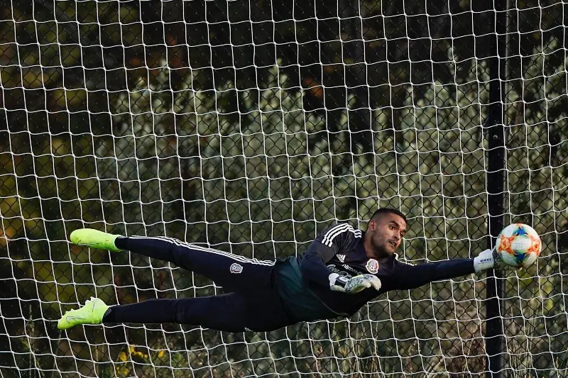 José Hernández en un entrenamiento de la Selección Mexicana - Twitter @miseleccionmx