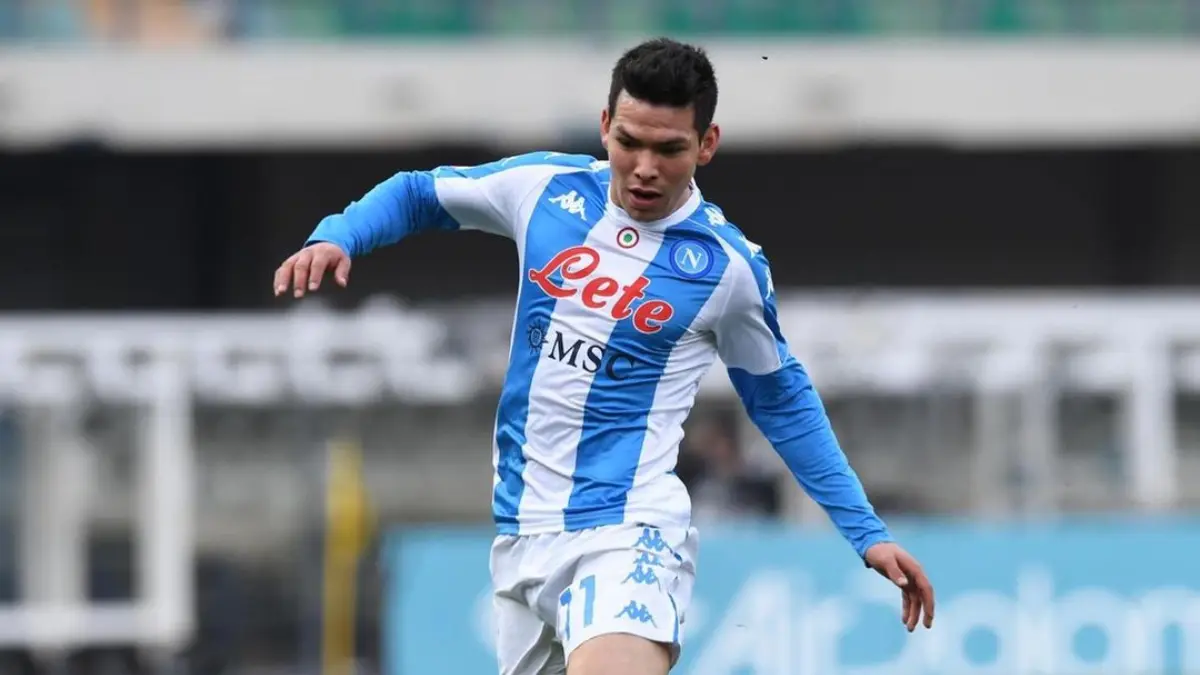 'Chucky' en partido con el Napoli - @officialsscnapoli