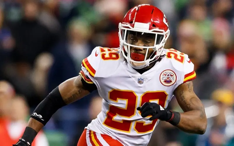Eric Berry en un partido de los Kansas City Chiefs - Twitter @AroundTheNFL