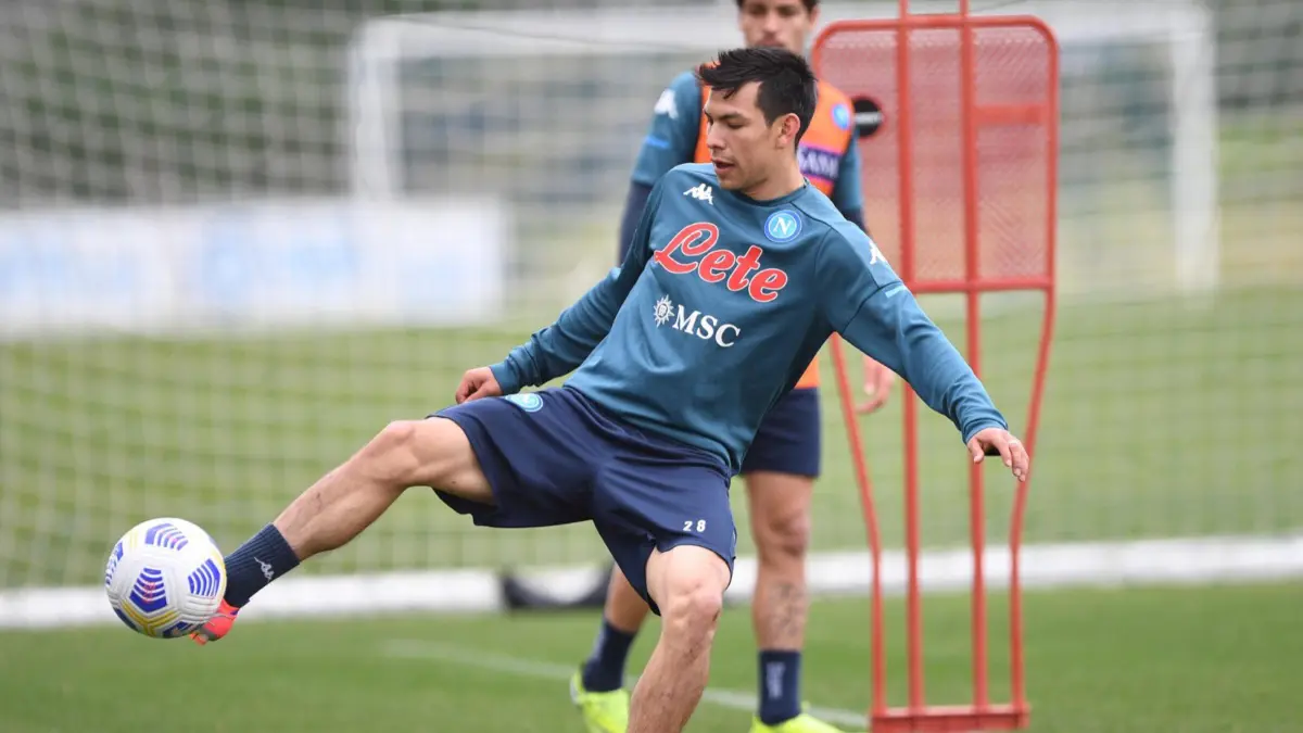 'Chucky' en entrenamiento con el Napoli - @officialsscnapoli
