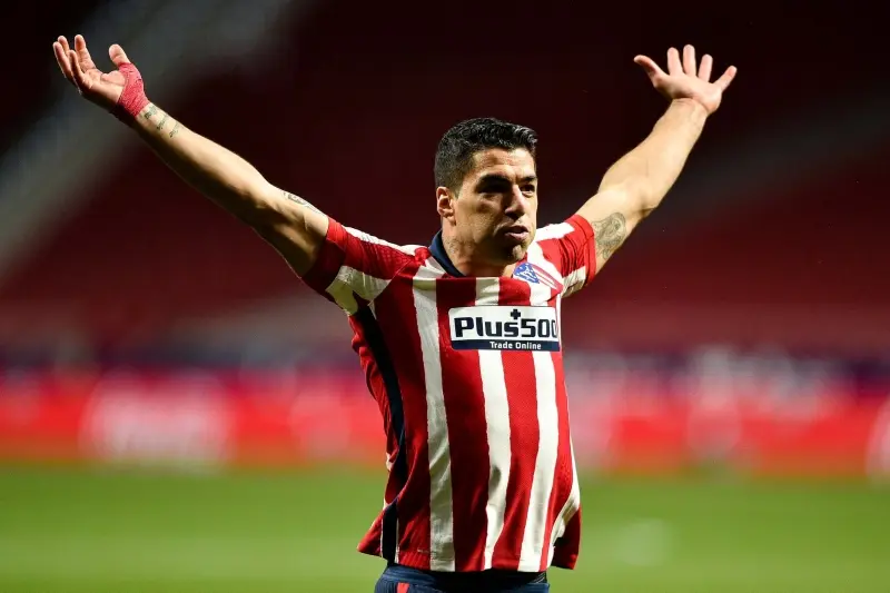 Luis Suárez llegó a 500 anotaciones (FB: Atlético de Madrid)