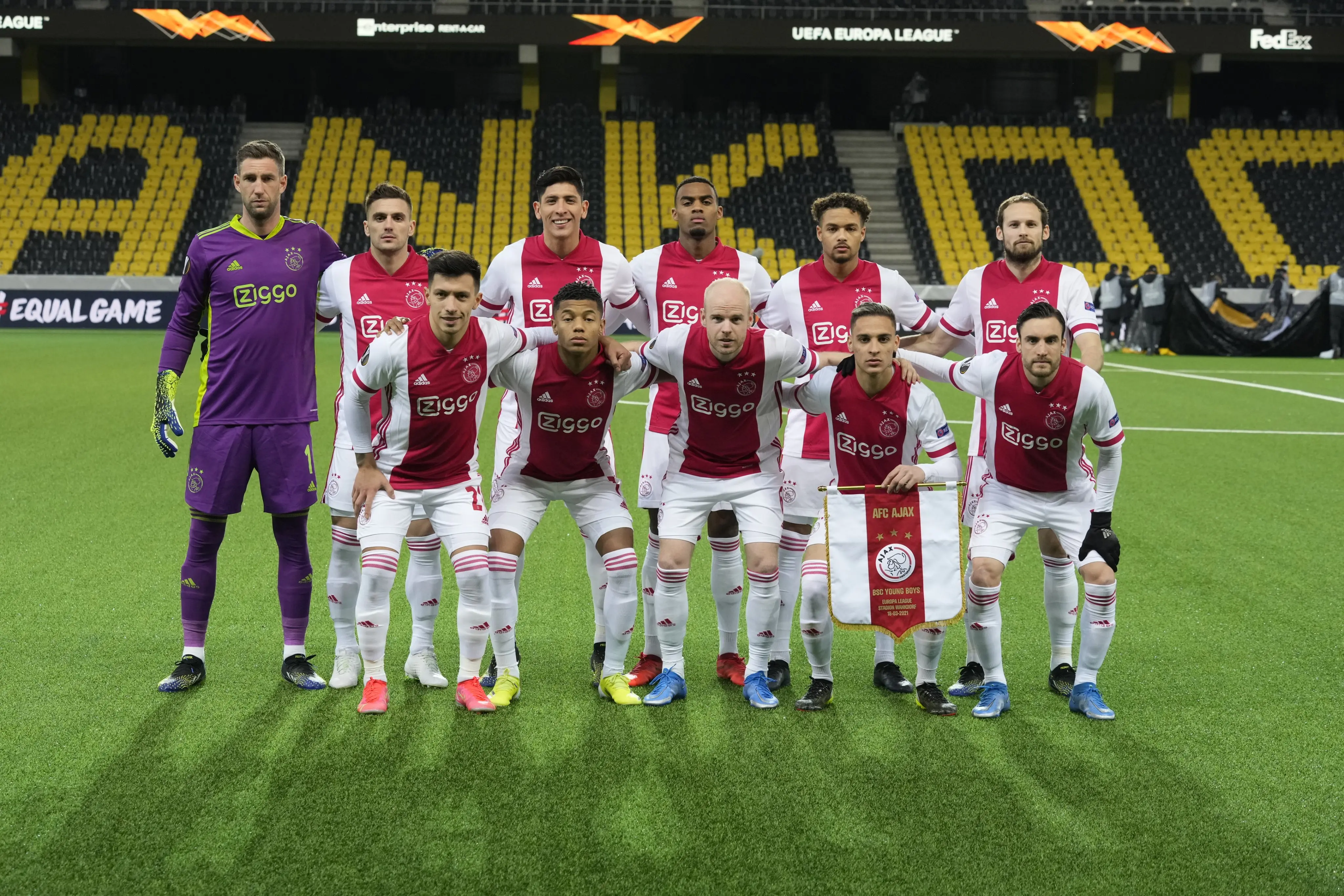 Equipo titular del Ajax en la Europa League - @AFCAjax