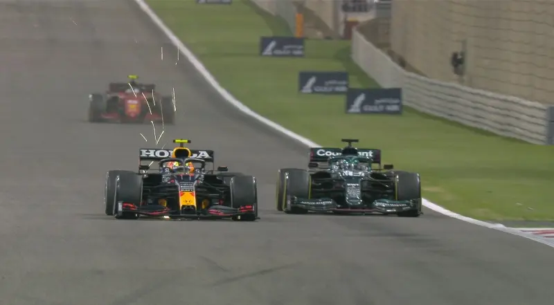 'Checo' Pérez tuvo un regreso espectacular (@F1)