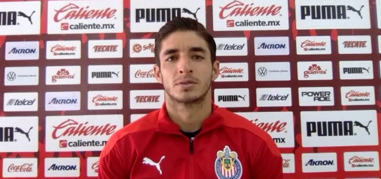 Isaac Brizuela en conferencia con Chivas - Captura de pantalla