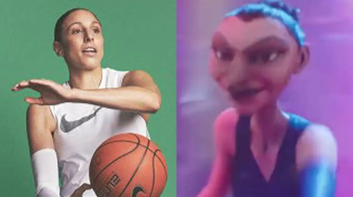 Twitter @DianaTaurasi / @spacejammovie