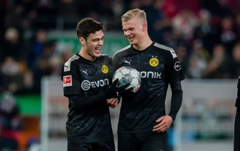 Destacó la labor de Haaland (FB: Borussia Dortmund)