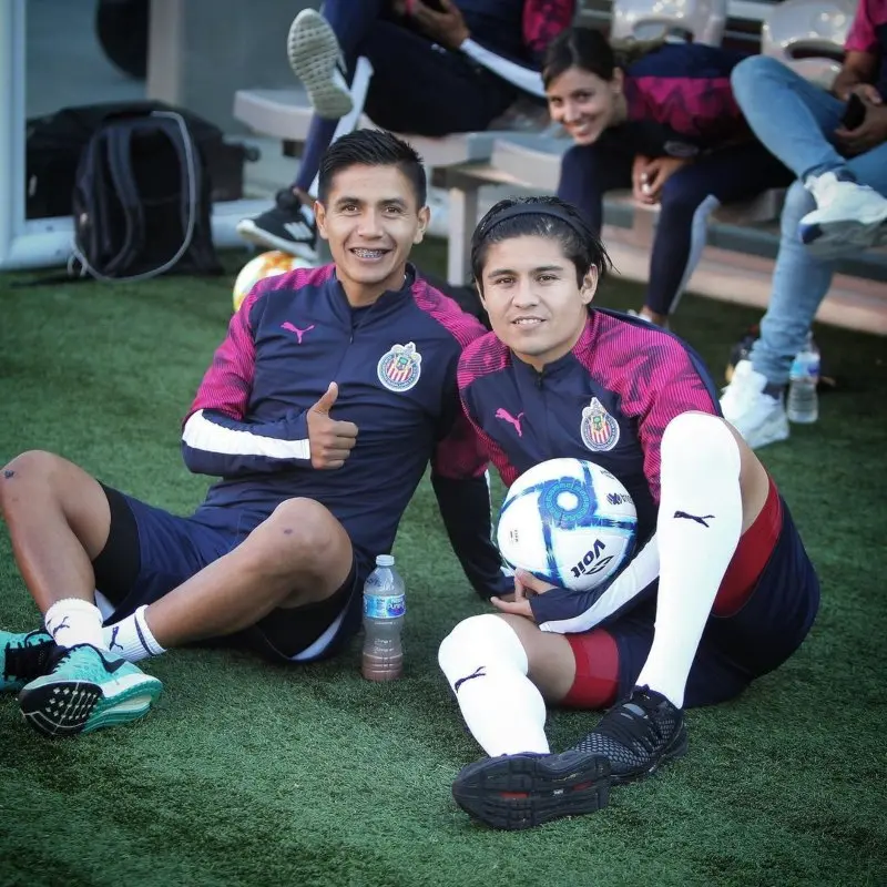 Dieter Villalpando y Eduardo