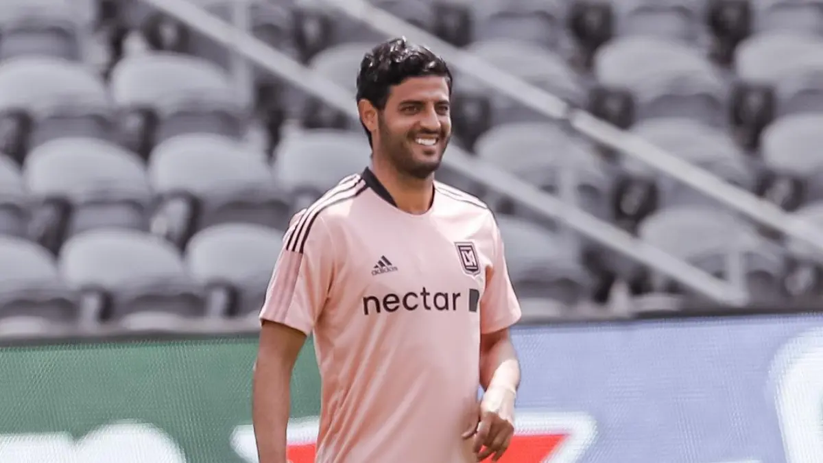 Carlos Vela en la pretemporada del LAFC - @LAFC