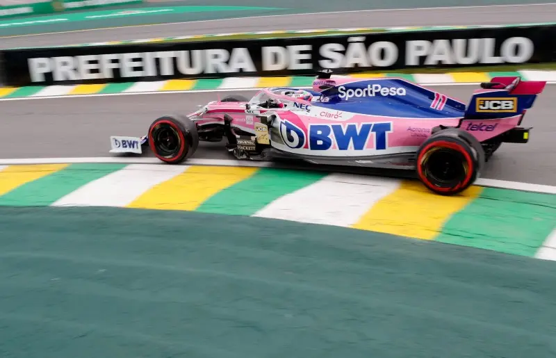 Checo Pérez en el Gran Premio de Brasil 2019 - Twitter @SChecoPerez