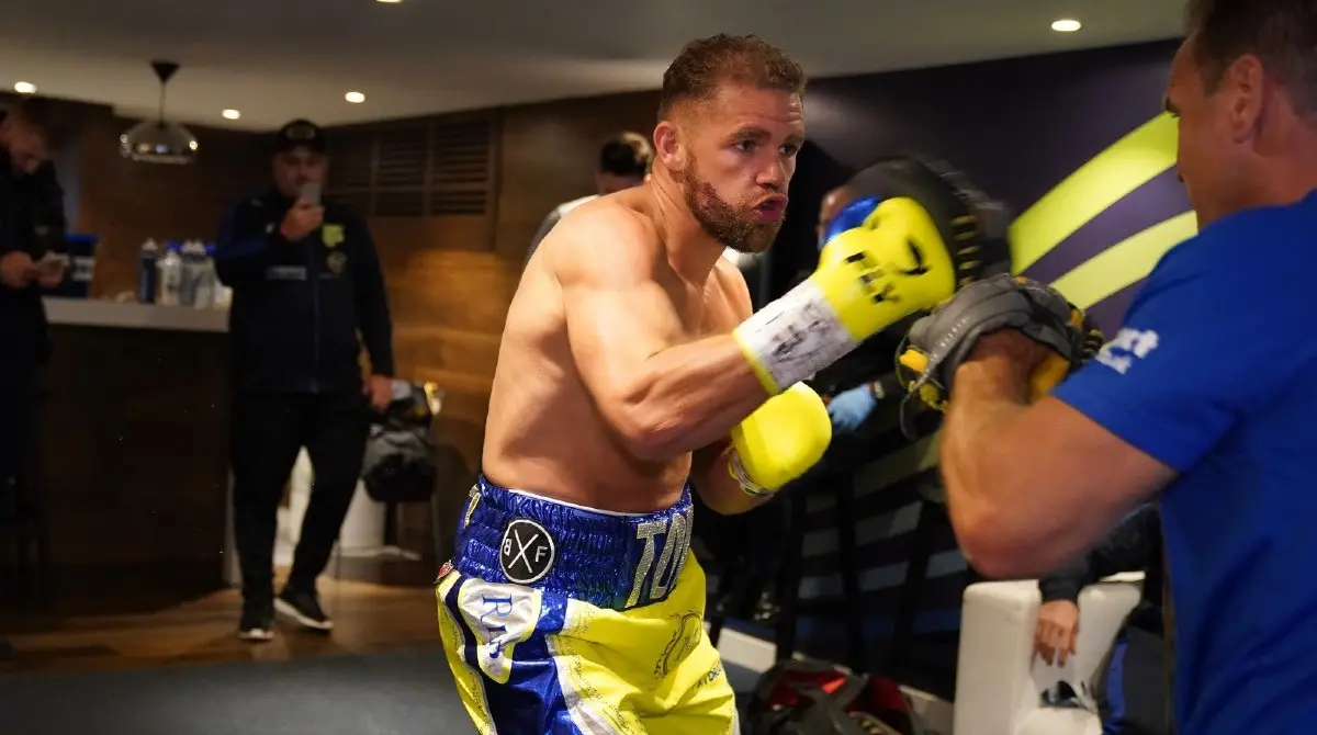 Twitter @MatchroomBoxing