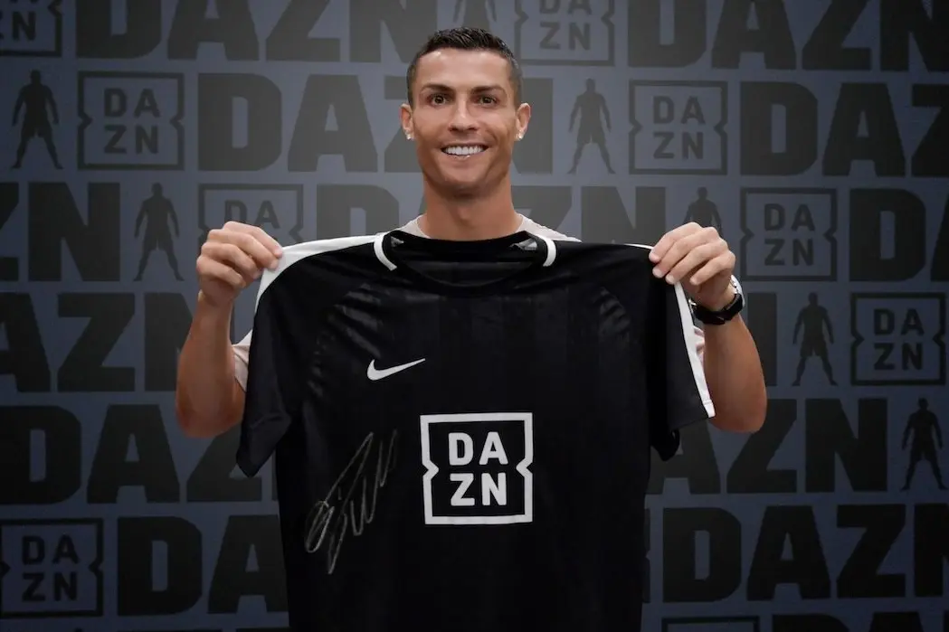 CR7, uno de sus embajadores (dazn.com)