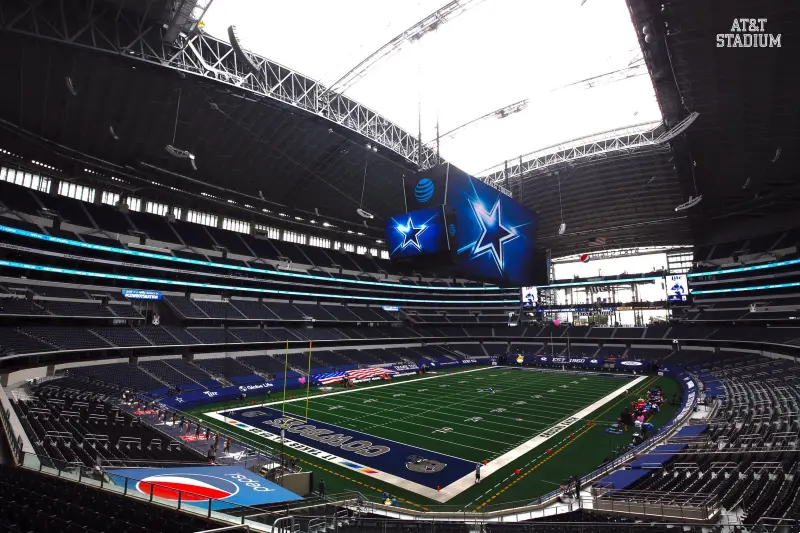 AT&T Stadium, casa de los Dallas Cowboys y sede de la Copa Oro 2021 - Twitter @ATTStadium