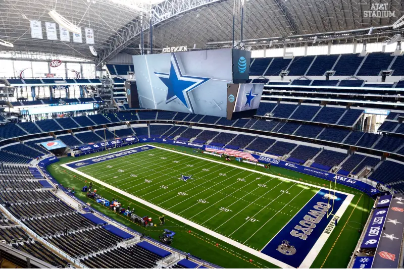AT&T Stadium, casa de los Dallas Cowboys y sede de la Copa Oro 2021 - Twitter @ATTStadium