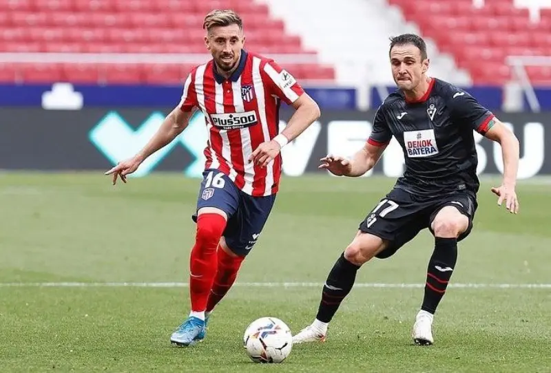 El mexicano Héctor Herrera ha retomado su nivel de juego. (Instagram @atleticodemadrid)