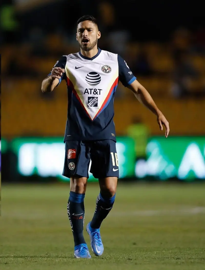 El defensa del América, Bruno Valdez, apenas volvió de una lesión. (Instagram @bruno_valdez)