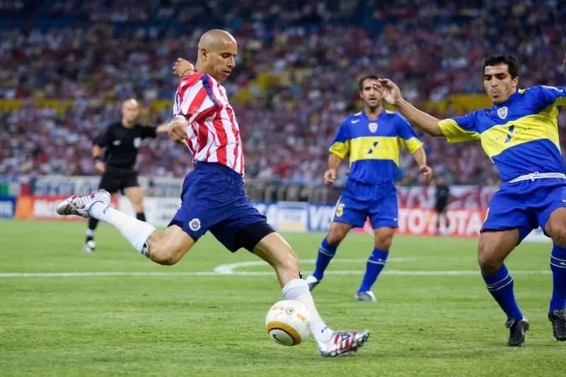 'Bofo' Bautista en la Copa Libertadores de 2005 (FB: Chivas)
