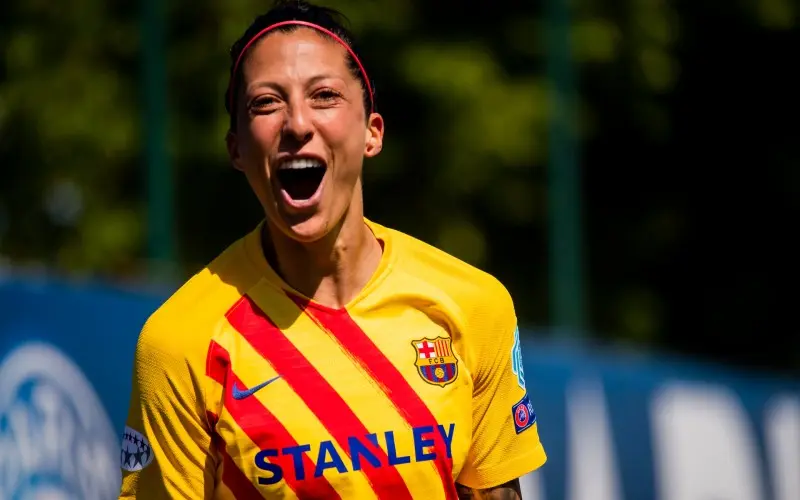 Jenni Hermoso, jugadora del Barcelona - Twitter @FCBfemeni