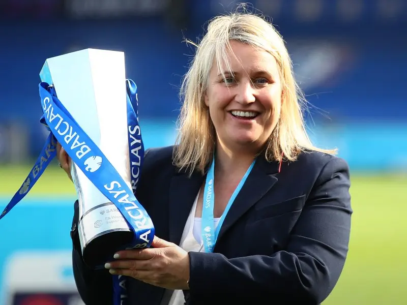 Emma Hayes, entrenadora del Chelsea - Twitter @ChelseaFCW