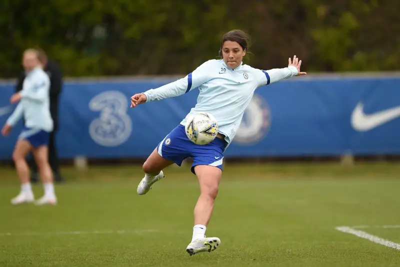 Sam Kerr, jugadora del Chelsea - Twitter @ChelseaFCW