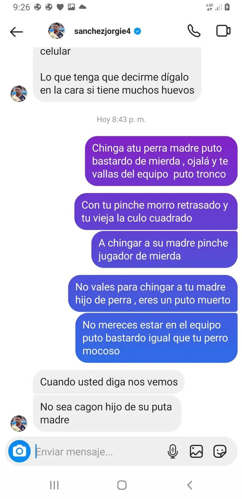 Discusión en Instagram - @egd164856