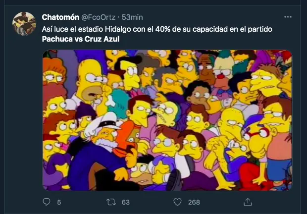 Captura de pantalla Twitter