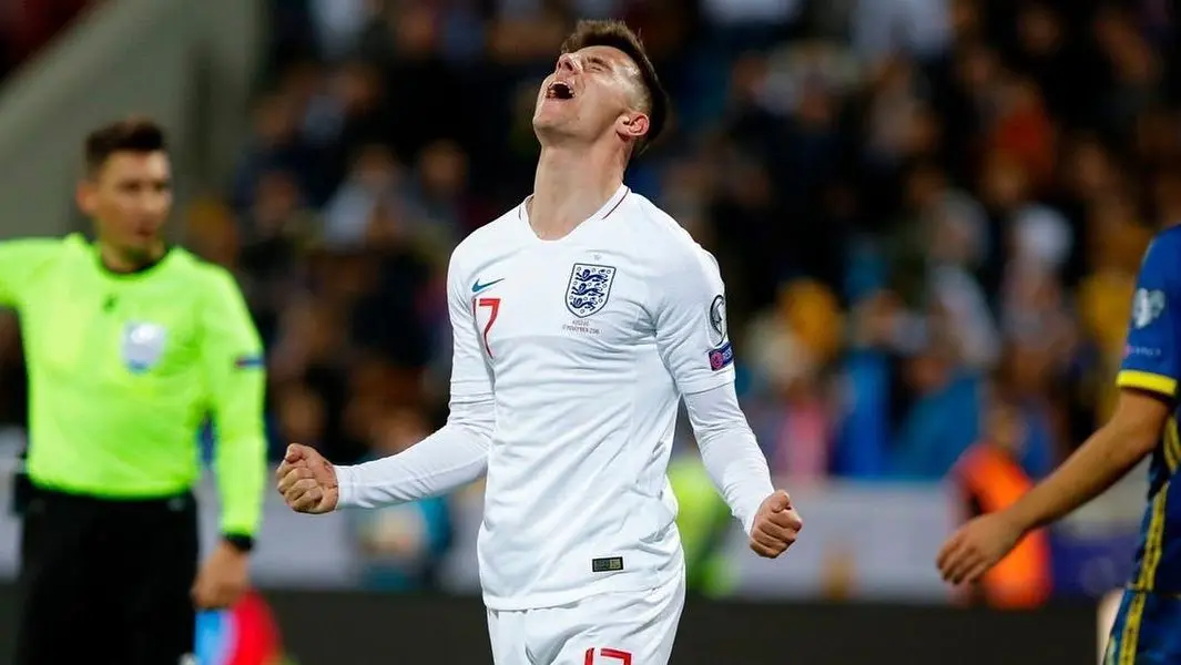 Mason Mount con Inglaterra - @masonmount10