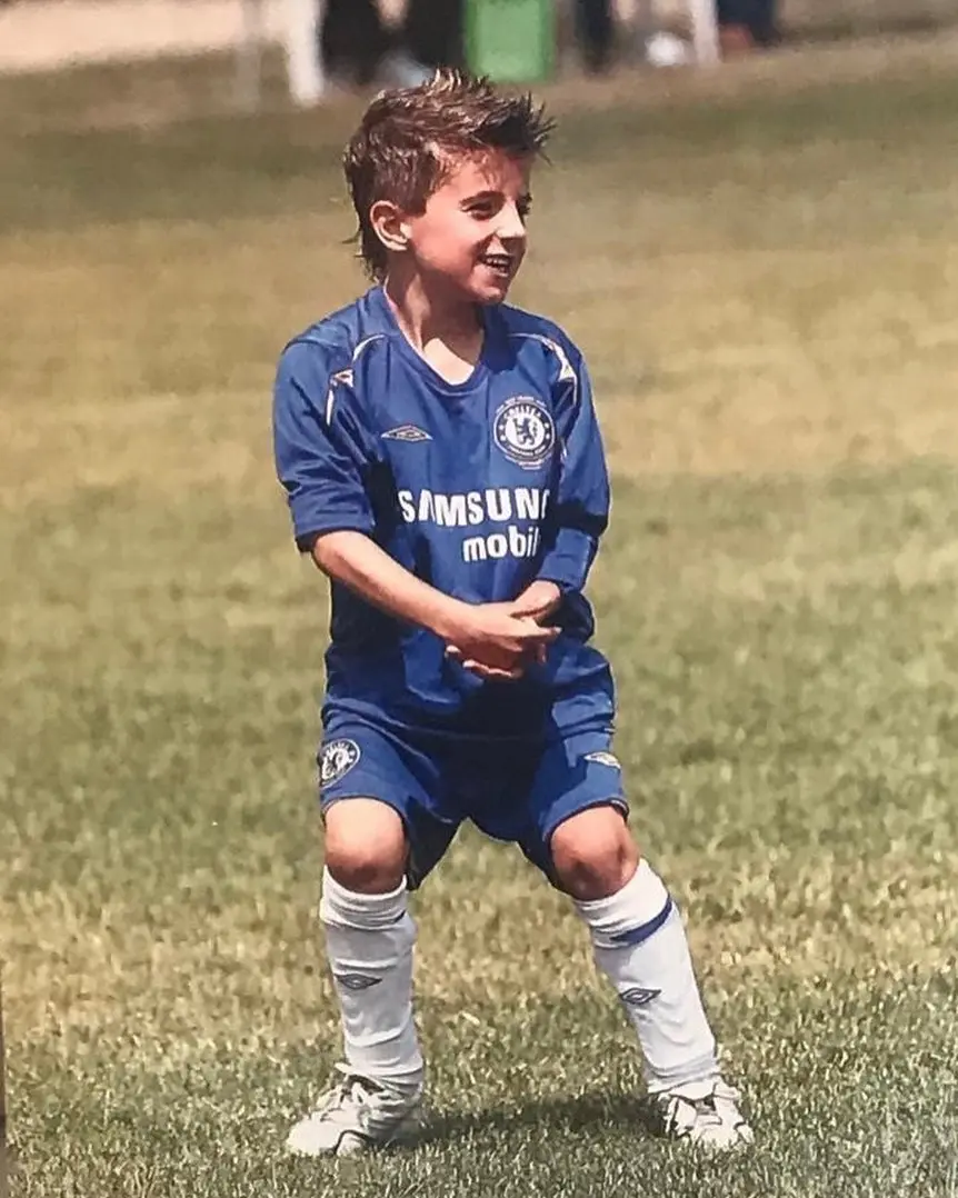Mason Mount en sus inicios con el Chelsea - @masonmount10
