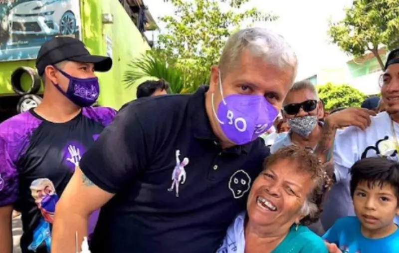 'Bofo' Bautista no tuvo buenos resultados en las elecciones 2021 (@bofo_7_)