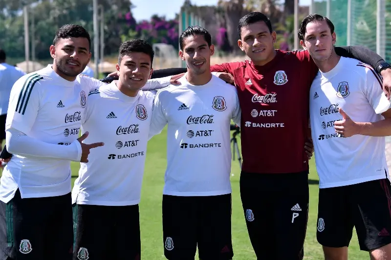 La selección sub-23 se alista para Tokio 2020 (@miseleccionmx)