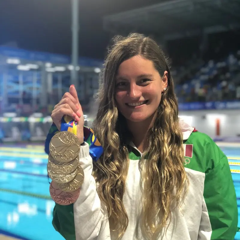 Monika Hermosillo en los Juegos Centroamericanos 2018 - Instagram @monihermosillo