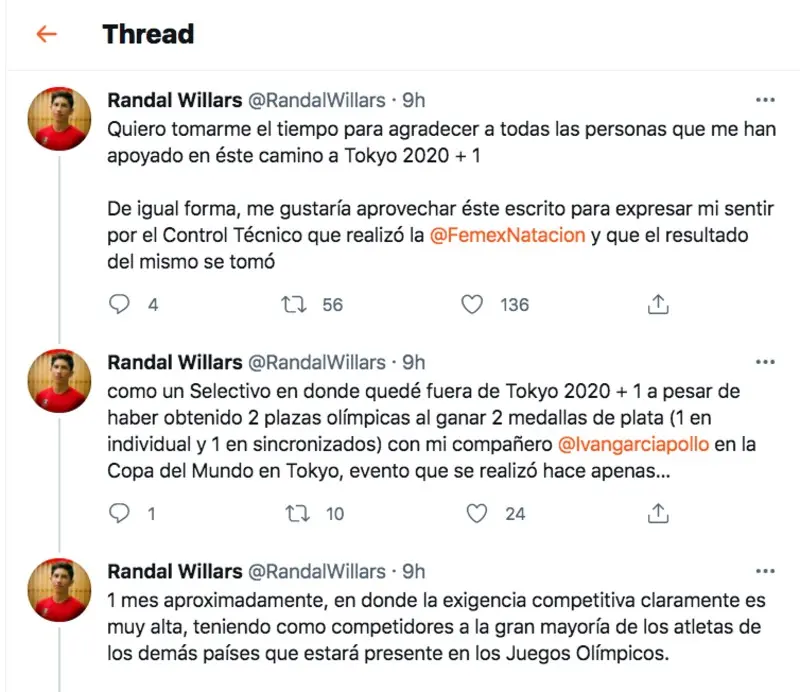 Twitter @RandalWillars