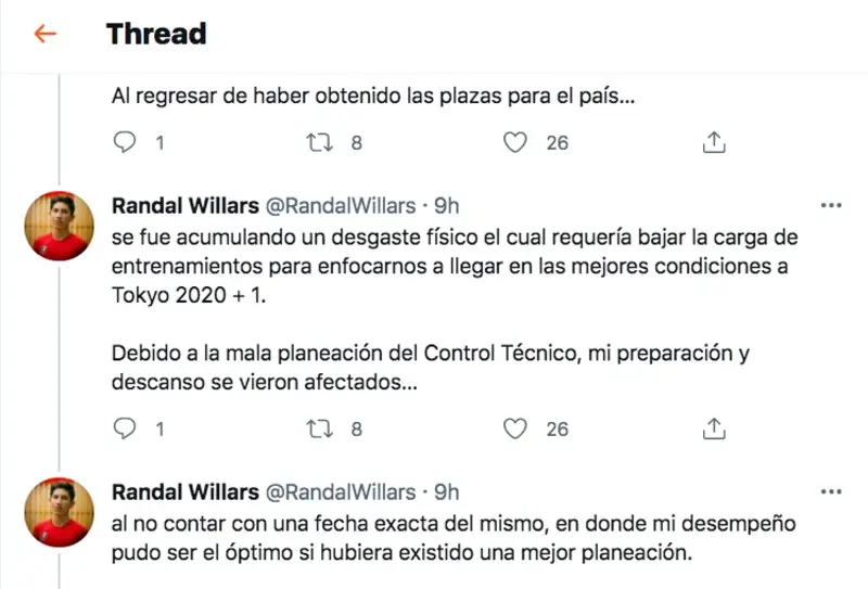 Twitter @RandalWillars