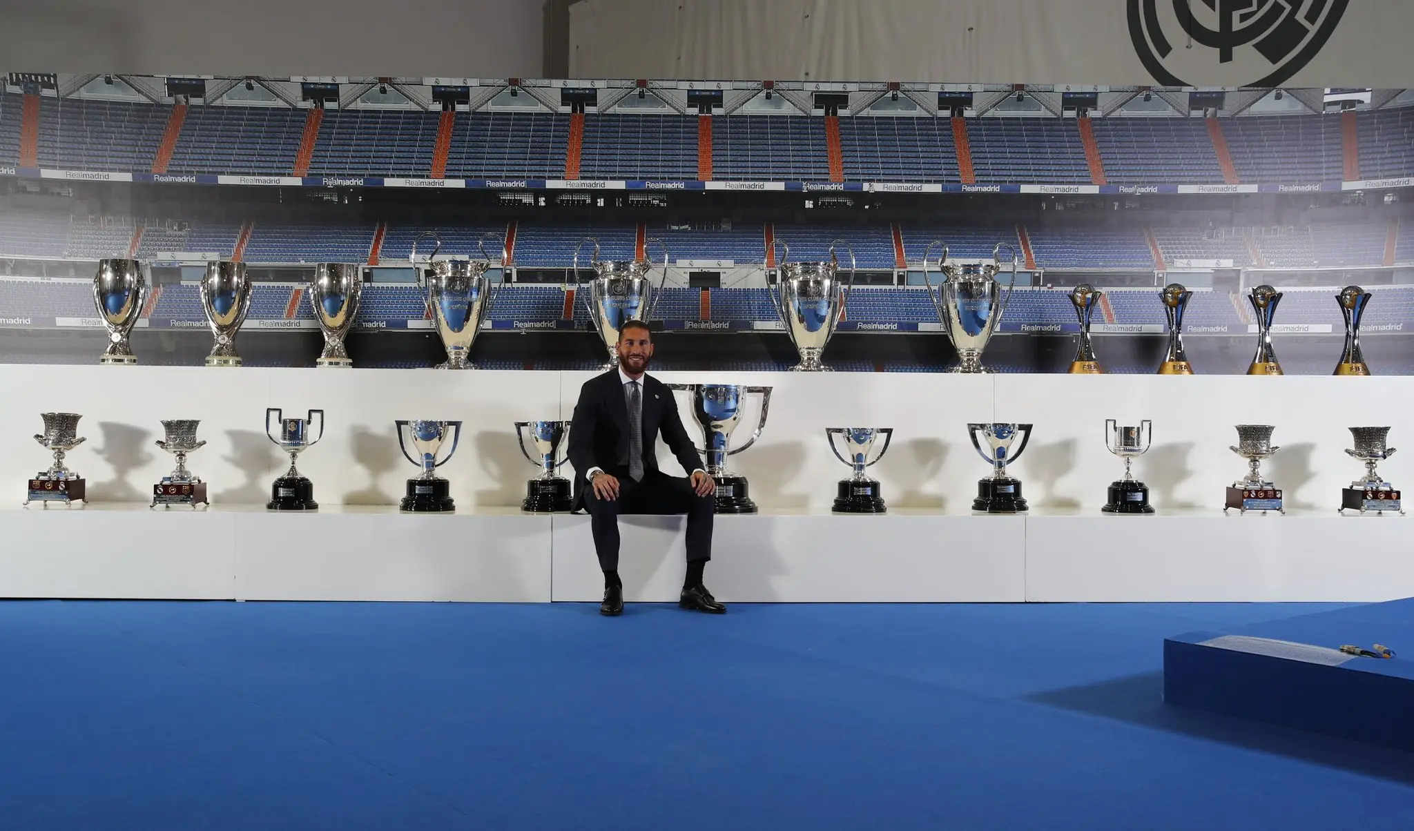 Sergio Ramos fue multicampeón con el Real Madrid y anotó en dos finales de Champions-@SergioRamos