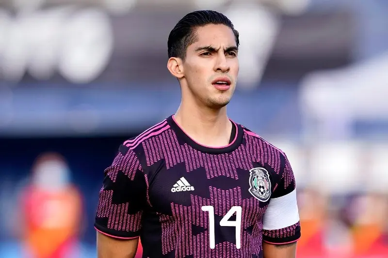 Erick Aguirre con la Selección Mexicana Olímpica - Twitter @Erickg_14
