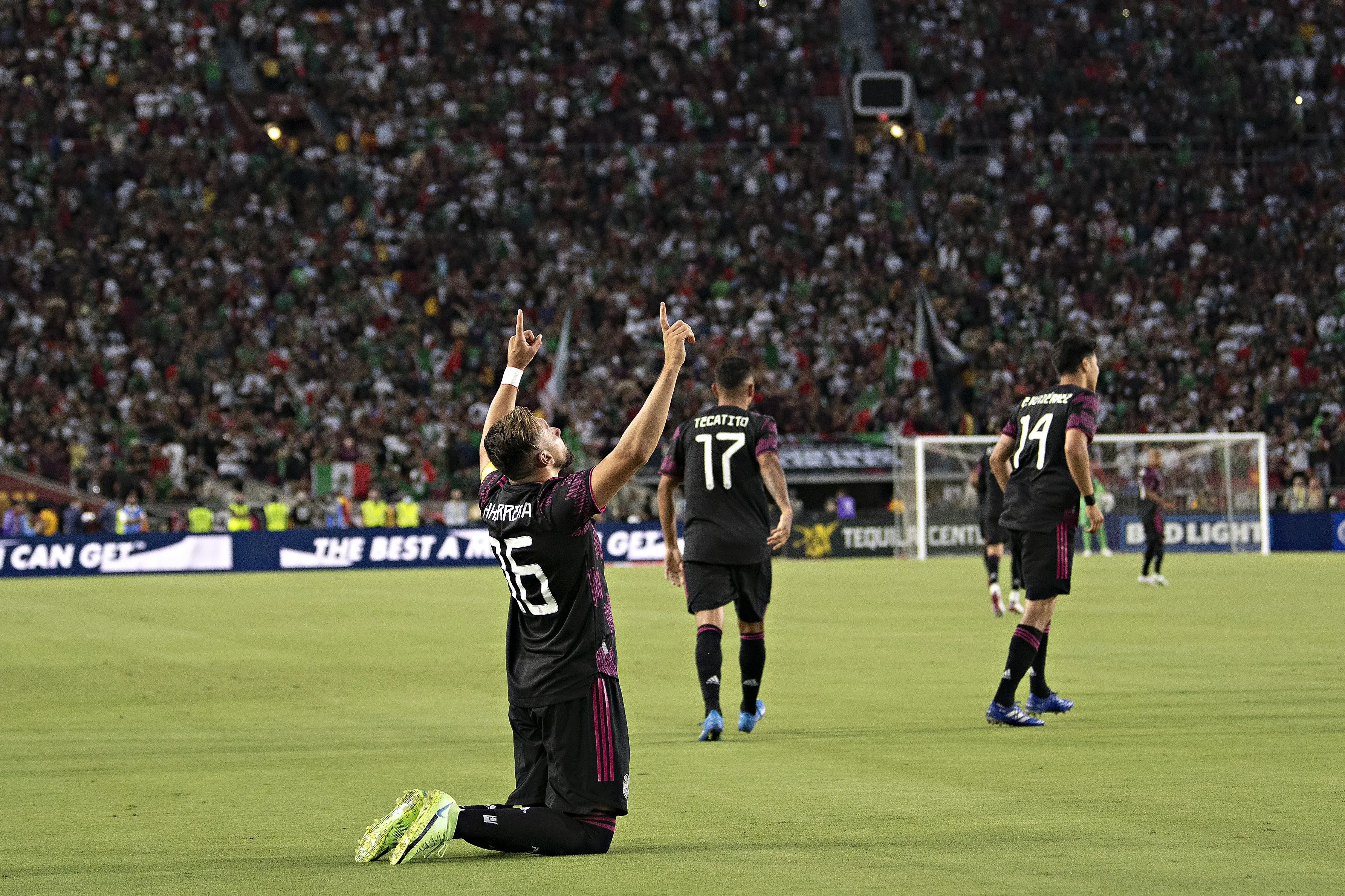 El partido se jugó ante más de 53 mil espectadores - @miseleccionmx